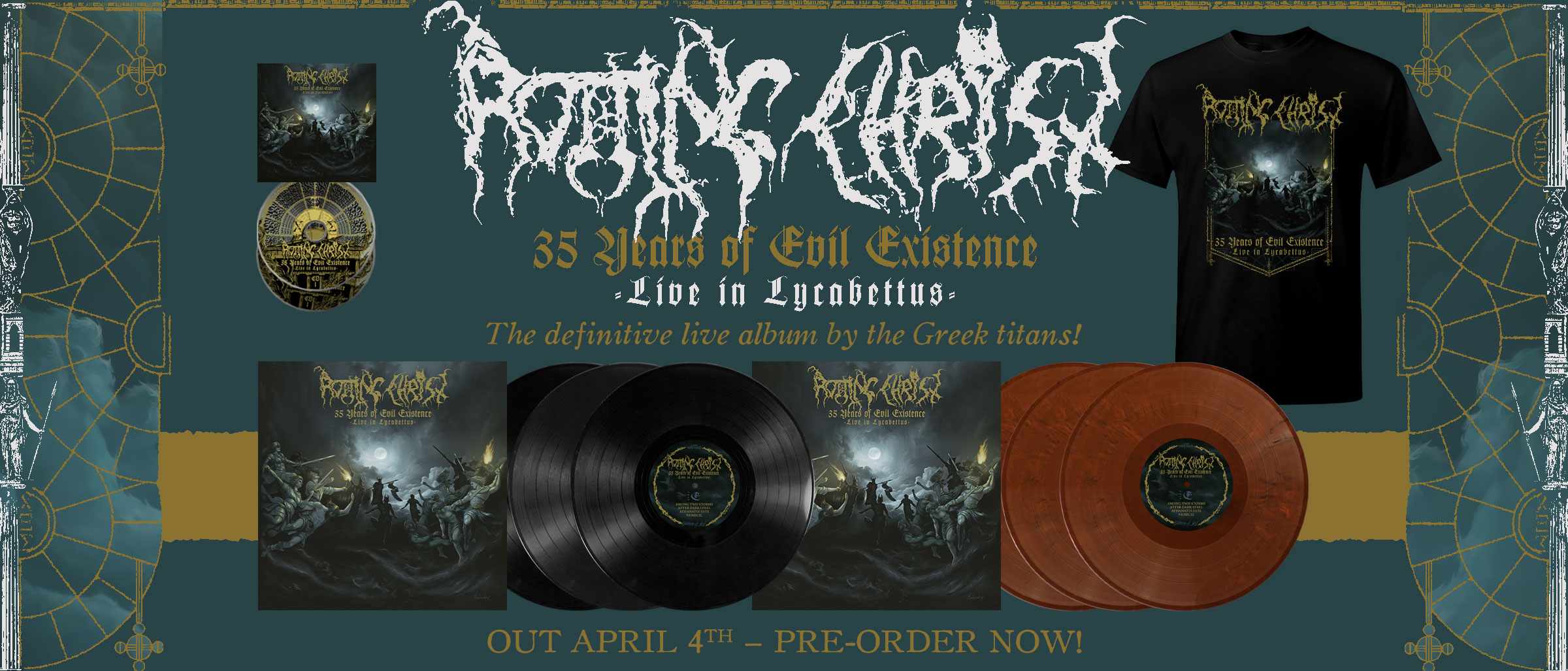 SOM888 – Rotting Christ – Live in Lycabettus